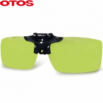 클립타입차광보안경 (C-750B) 도수 안경위 부착가능 / 2단개폐형