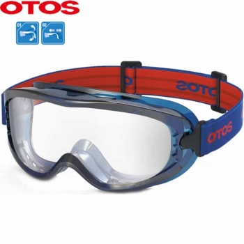 고글안경 (S-509P) 습기방지 (고정형 환기장치) / 도수 안경위 부착가능